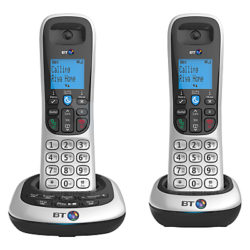 BT 2700 Digital Cordless Phone with Answering Machine, Twin DECT